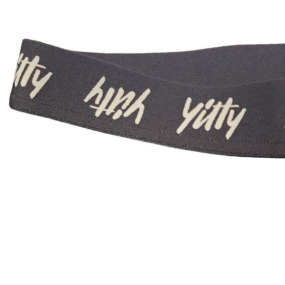 Yitty Women's Shaping High Waist Logo Leggings Black Large - Picture 2 of 5